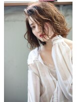 リアン(Lien)&nbsp;Lien☆ニュアンスパーマ×ウォームブラウン　立川