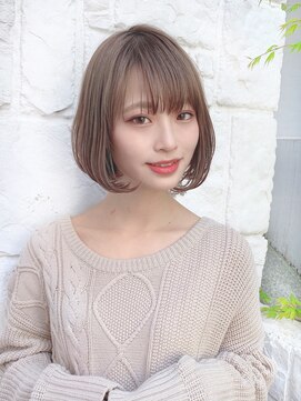 ラミ(L'ami) 【東 純平】小顔に見えるナチュラルボブ