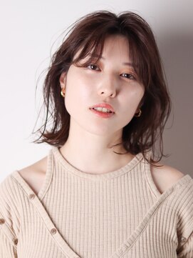 ケーオーエスビューティー(K O S beauty) 外ハネ切りっぱなしボブ