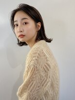 デート 下北沢(DATE)&nbsp;【Alan Smithee下北沢】切りっぱなしボブ×大人耳掛け