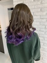 ヘアバイプルーヴ(Hair by PROVE)&nbsp;インパクトカラー♪パープル