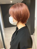 パルフェ ヘアー バイ オーク 九大学研都市(parfait hair byOAK) ！王道シルエット！丸みショートボブ