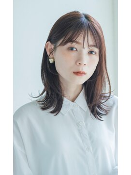 ガーデン タチカワ(garden tachikawa) 20代30代大人かわいいうる艶髪抜け感ヘアミディアムレイヤー