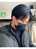 韓国風マッシュ/センター分け