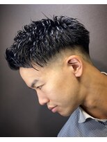 ヒロギンザ 新橋銀座口店(HIRO GINZA)&nbsp;フェードツーブロックアップバングショート