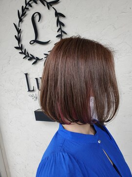 ラフヘアーアンドスパ(Luffhair&spa) ベリーピンク