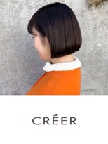クレール 住吉店(CREER) やわらかい雰囲気がでる 【ぱつっとミニボブ】