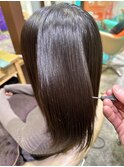 髪質改善ストレート