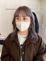 シイ(SIE)&nbsp;silver beige ゆるミディアム