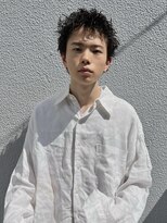 ヒュージ 三軒茶屋(huge)&nbsp;アップバング/束感ショート/ツーブロックマッシュ/コンマヘア