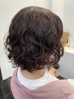 リジョイスヘア(REJOICE hair) 【REJOICE hair】くるくるパーマ×ピンクブラウン☆