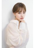 王道ショート×眉下バング　