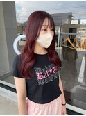 10代20代韓国風ピンクカラー