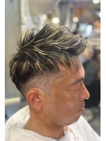 レイブ アクション アンド ヘアー 北千住店(rave Action and Hair) fade mesh