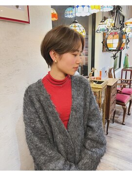 フェイバー 警固店(FAVOR) 【FAVORチーフ】骨格似合わせショート　パーソナルカラー診断