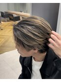 神戸／三ノ宮／元町メンズ外国人風バレイヤージュ