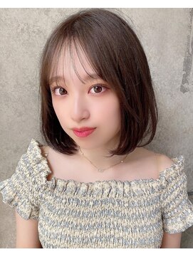 ロンドアリシア 金山(Lond Alexia) イヤリングカラー 縮毛矯正 韓国風 ダブルカラー 髪質改善_4331