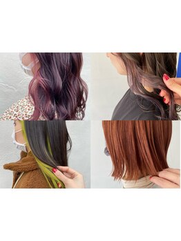 イルミナカラーでツヤと透明感にこだわった髪色を実現!!COTA（コタ）と組み合わせて艶やかな仕上がりに*