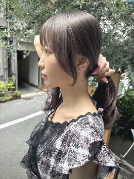 ヘアカロン 熊本本店(Hair CALON) 顔まわりカット/韓国