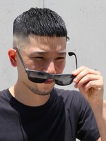 ガズル ハラジュク(GUZZLE HARAJUKU)&nbsp;メンズタイトクロップスタイル