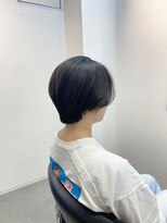 コニー アンド リリー(conne&riri)&nbsp;【お客様スタイル】サイドぱつッとショートボブ