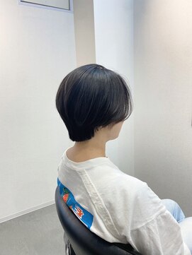 コニー アンド リリー(conne&riri) 【お客様スタイル】サイドぱつッとショートボブ