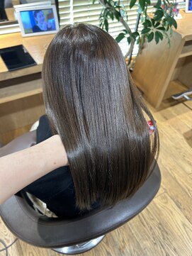 クララ 柏の葉T-SITE店(CLALA) 透明感グレージュカラー