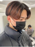 ニュアンスパーマセンターパートサイドパート韓国カルマパーマ