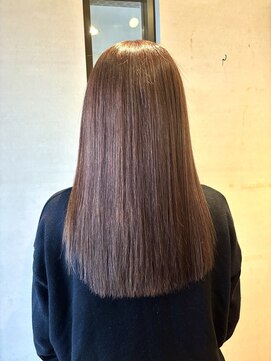 ココカラヘアー ニコ(cococara hair nico) カシスカラー/ピンク/暖色/髪質改善/トリートメント/ストレート