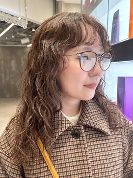 ピークアブー 原宿ハラカド(PEEK-A-BOO) クリームウェーブパーマ 外国人風パーマ ミルクウェーブ