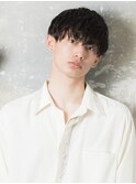 刈り上げマッシュ　ナチュラルマッシュ　ニュアンスパーマ　MOMO