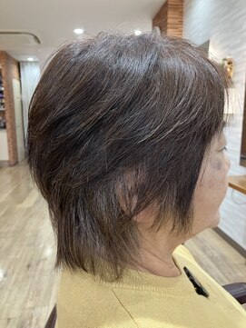 アートイン ウルフ系レイヤースタイル