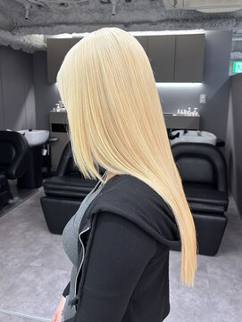 ロテ 名古屋 名駅店(Lote.) ホワイトグレージュ/デジタルパーマ/チェリーブラウン/名古屋