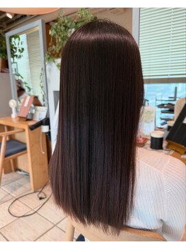 エムプラス センター北(M.plus) 透明感カラー、ナチュラルブラウン