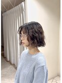 朝が楽になるボブウェーブパーマ