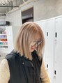 リミットバイアフィナー 大宮店(limit by Afinar)&nbsp;ブリーチカラー／ミルクティーベージュ大宮/大宮駅/大宮駅西口]