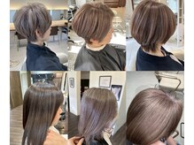 サンタフェ 飯田(Santa Fe)の雰囲気（脱白髪染め/白髪ぼかしの専門技術を持ったスタッフが在籍　前島）
