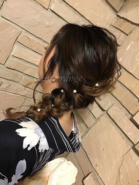 シーエヌシー アンド アソシエイツ CNC&ASSOCIATES 浴衣ヘアーセット