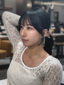 ロンド ルージュ 銀座店(Lond rouge) 暗めカラー/韓国風巻き/レイヤーカット/髪質改善/縮毛矯正/銀座