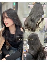 ザ パス 大名店(the path)&nbsp;グレージュ/オリーブグレージュ/レイヤーカット