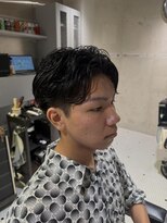 フランクスバーバーザスタンド(Frank’s barber the stand)&nbsp;サーフカール/スパイキーショート/フェザーパーマ/飯田橋S