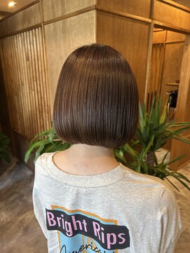 トゥーリ 大野城下大利店(tuuli) 乾かすだけでまとまる美髪ミニボブ