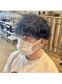 波巻きプードルパーマ