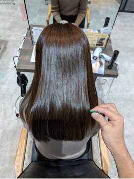 アヴァンス 和泉中央店(AVANCE) 髪質改善カラー×艶髪×アッシュベージュ