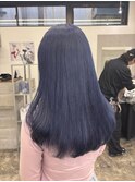 ダークアッシュ/ミディアムレイヤーカット/町田
