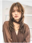 《CODE.LINE》セミロングトレンドハッシュレイヤー