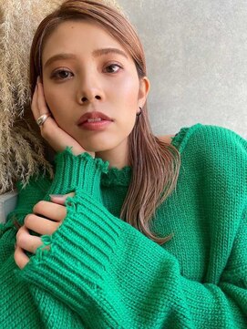 スリー バイ ベルベット 博多(THREE... by velvet) メープルベージュ