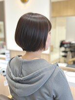 アビエブラン 若江岩田(abije blanc)&nbsp;前下がりナチュラルショートボブ【若江岩田駅】