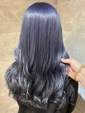 TONE(トーン)by Chara 池袋 髪質改善 ダブルカラー 【4月上旬OPEN(予定)】 ケアブリーチのラベンダーカラー【池袋東通り】