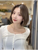 コート 青山(Cote) 美髪大人ボブ内巻きボブまとまるボブ艶グレージュココア